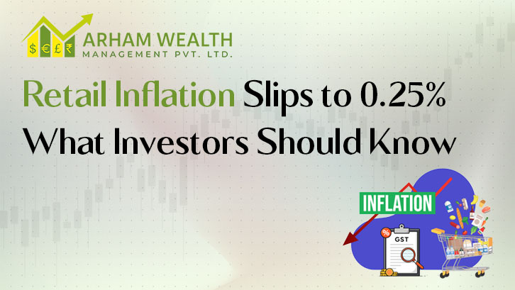 Retail Inflation Slips to 0.25% — What Investors Should Know